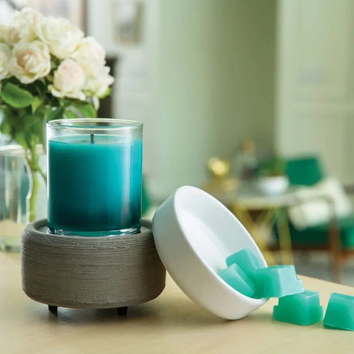 2-In-1 Fragrance Warmer Wickless Candle