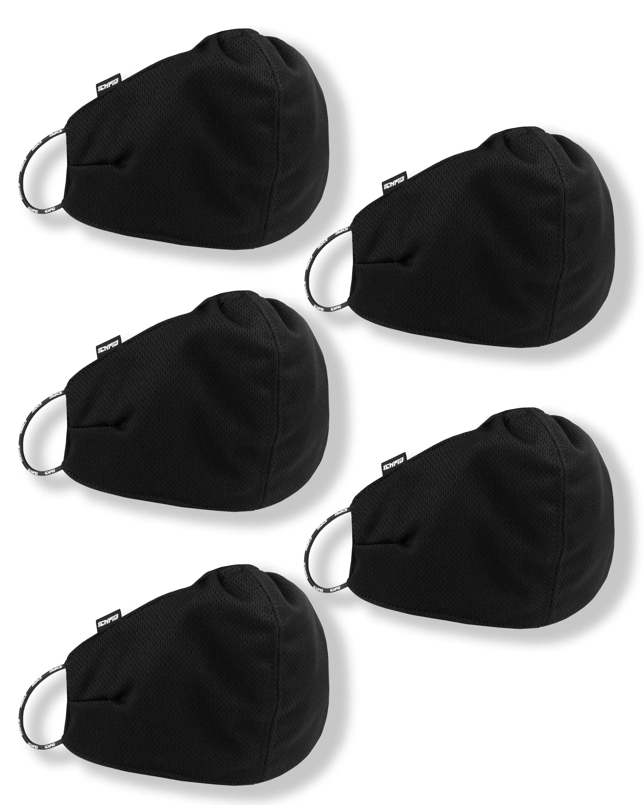 5 x Mesh Face Guard Pack - Black