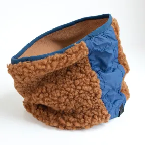 Boy's Camel Sherpa Neck Warmer