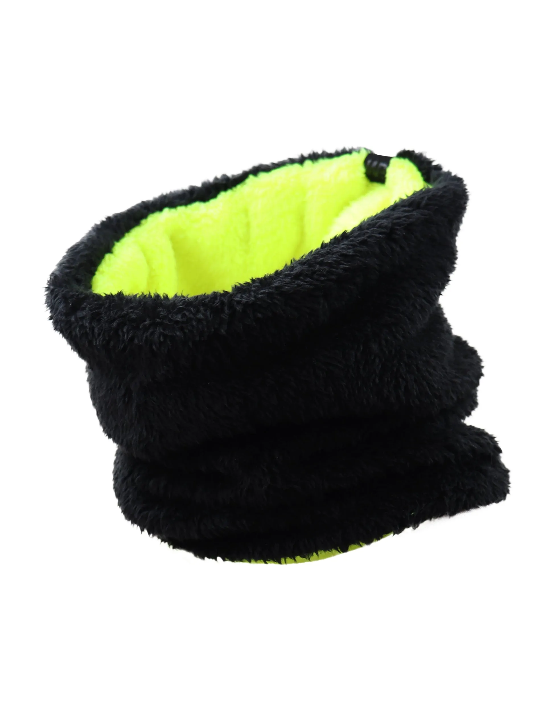 BOYS REVERSIBLE PLUSH NECK WARMER