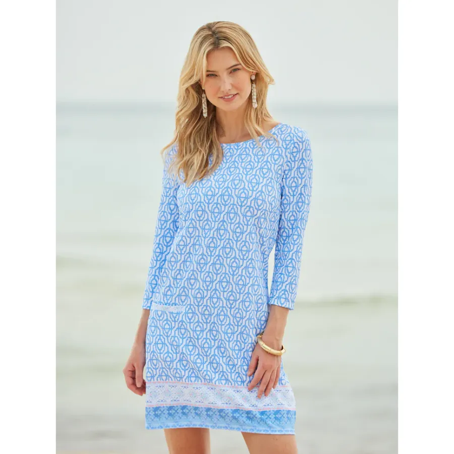 Cabana Life Classic Cabana Shift Dress 495-LC-1022 - Lake Como Marine