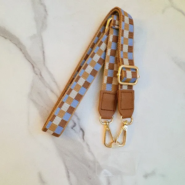 Checkered Crossbody Phone Lanyard