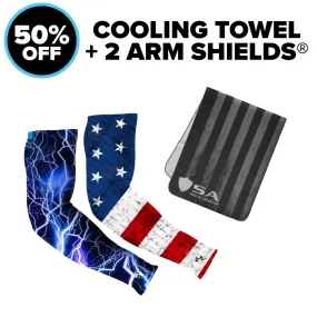 COOLING TOWEL   2 ARM SHIELDS®