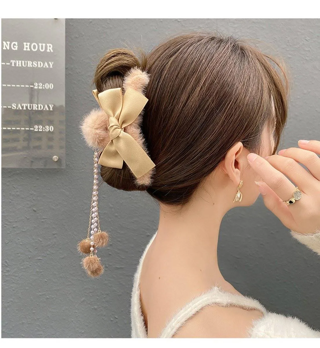 Cute Claw Hair Clips for Women Girls Hair Barrettes Hair Clip