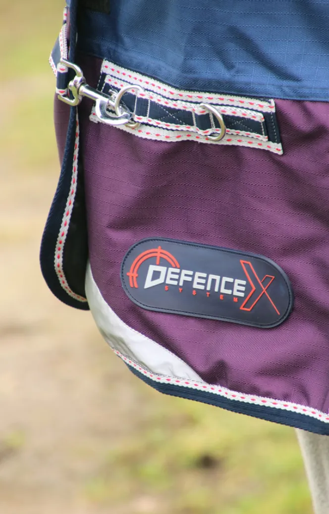 DefenceX System 0 Turnout Rug with Detachable Neck Cover