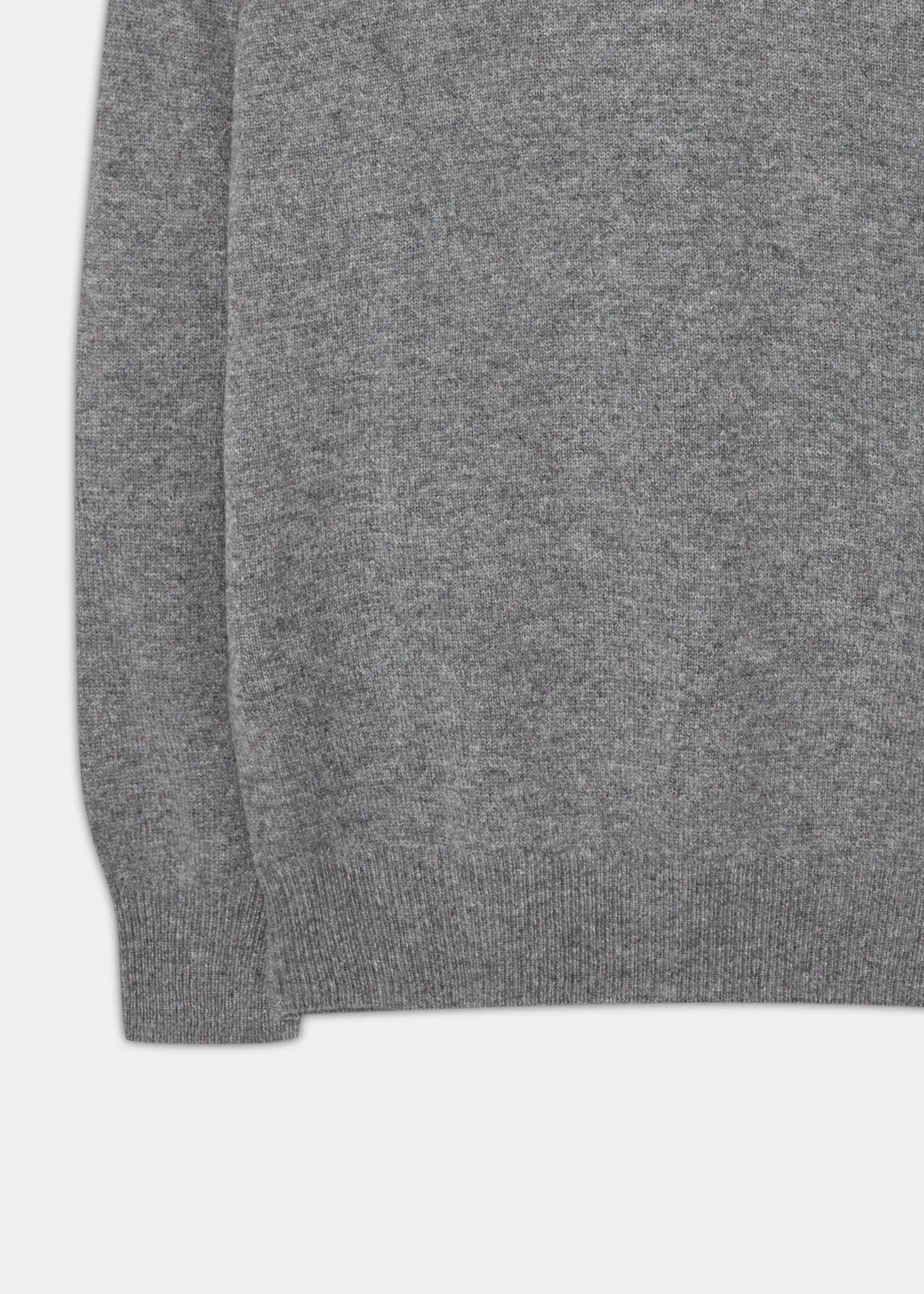 Dorset Men's Lambswool Jumper in Grey Mix - Classic Fit