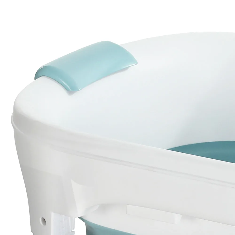 Extra-Large Foldable Bathtub with Cover Plate, Foot Massage - Weisshorn