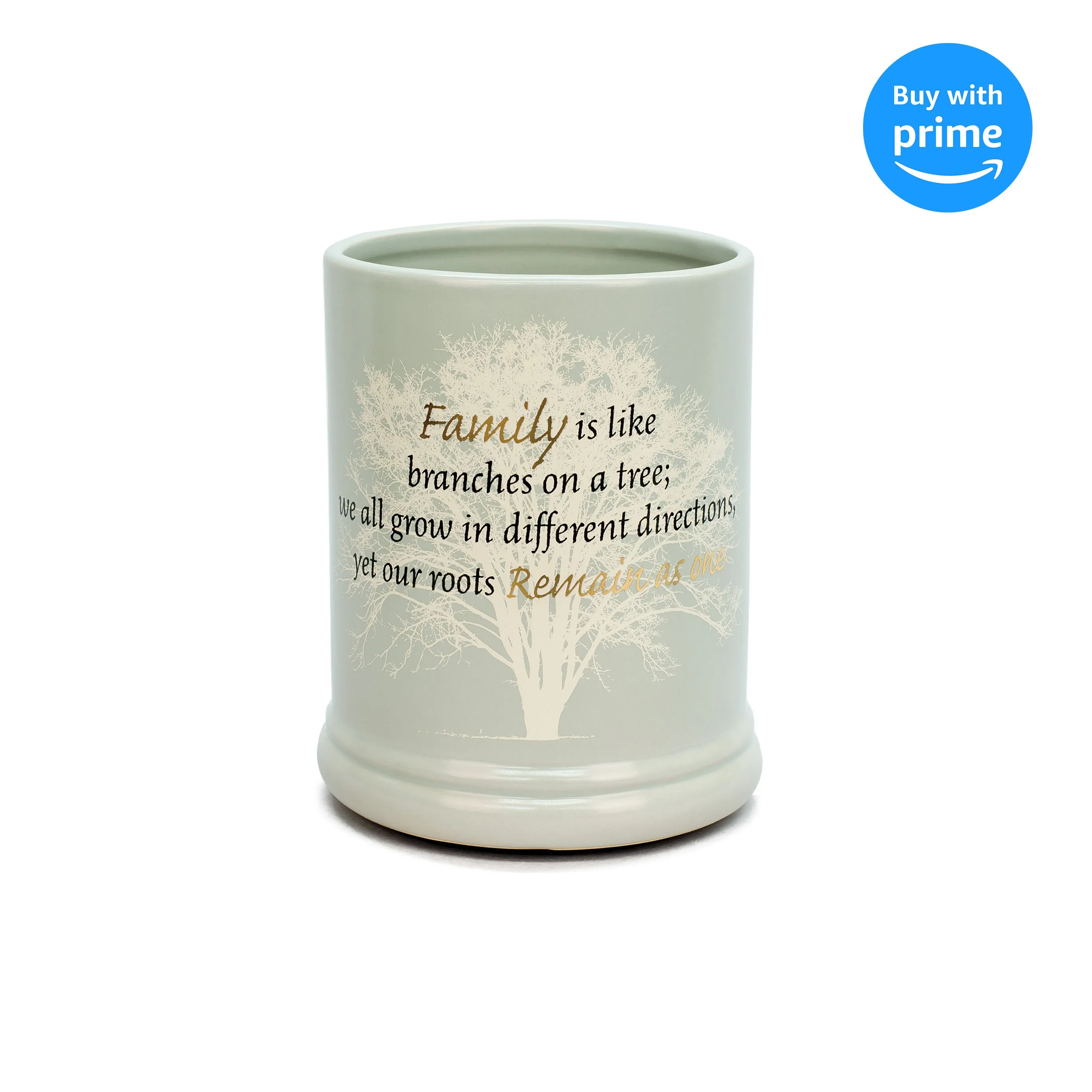 Family Tree Ceramic Stoneware Electric Large Jar Candle Warmer