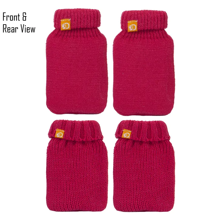 Generise Reusable Hand Warmer with Knitted Cover Single or Double - Random Colour (Blue, Red or Green)