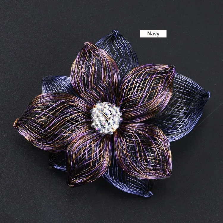 Hair Clip Wire Flower