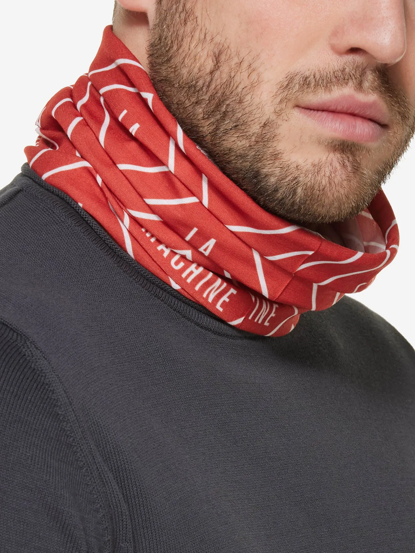 La Machine Neck Warmer – Vintage Red