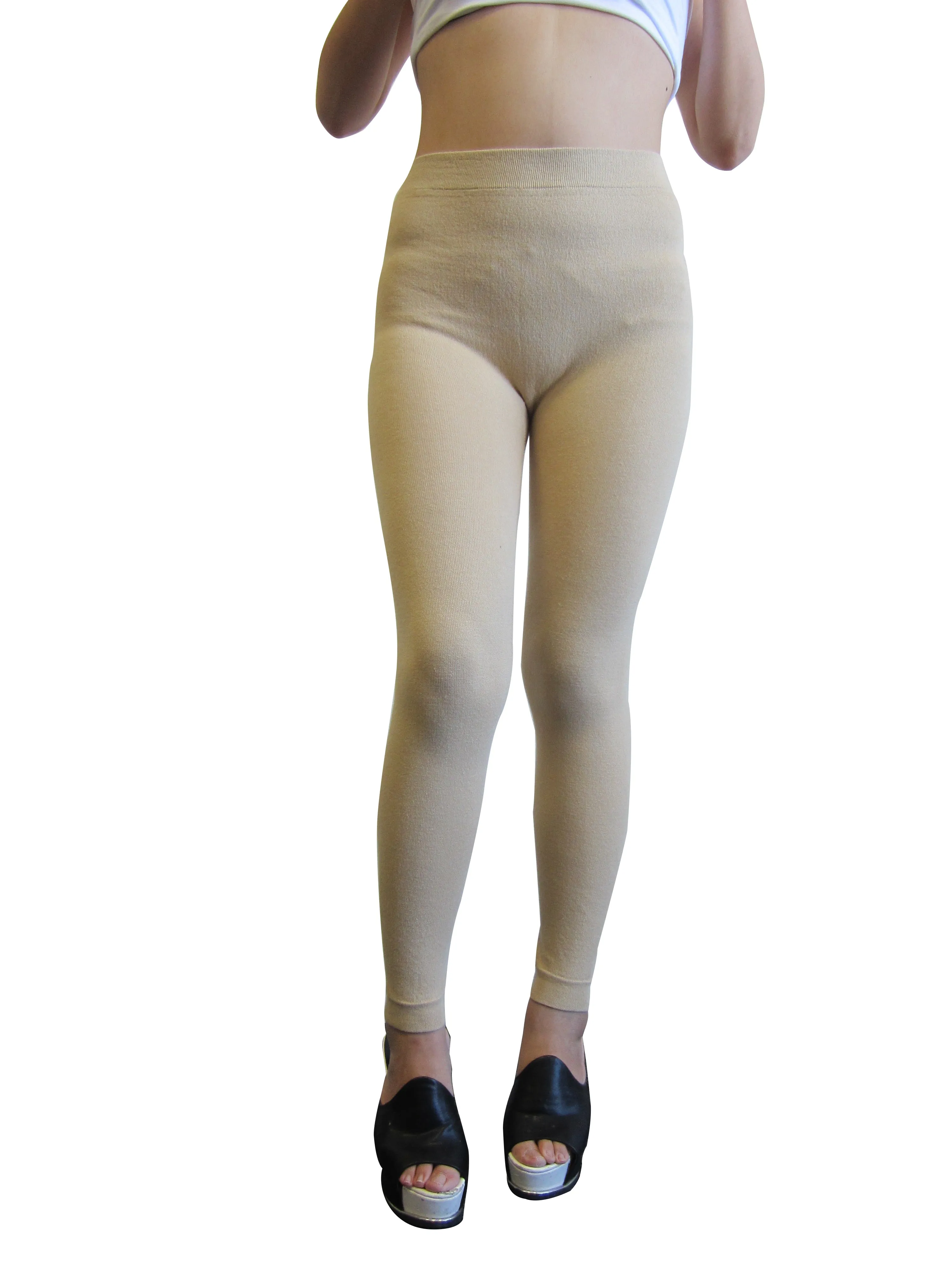 Leggings - Cotton, with fleece inside (FAB-887)