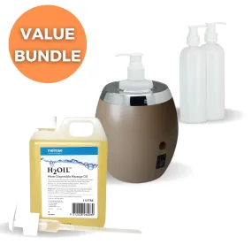 MASSAGE OIL WARMER VALUE BUNDLE