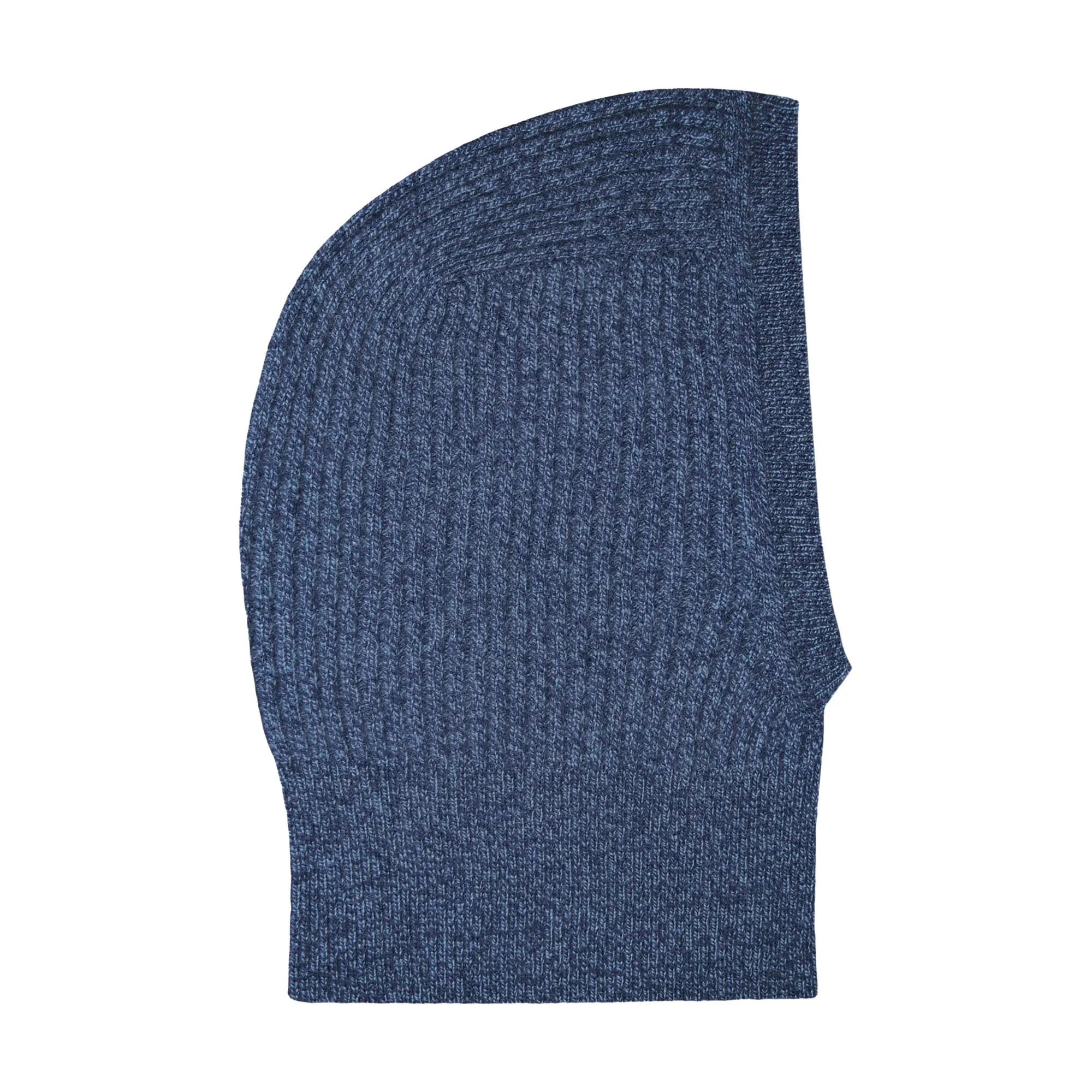 Merino Cashmere Ribbed Balaclava