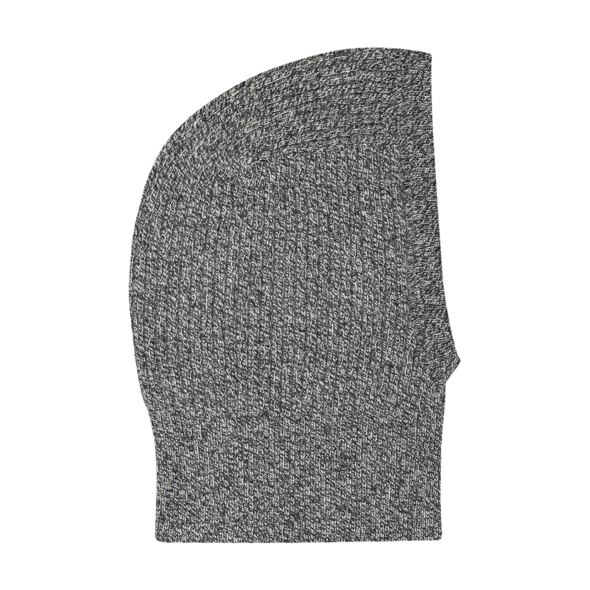 Merino Cashmere Ribbed Balaclava