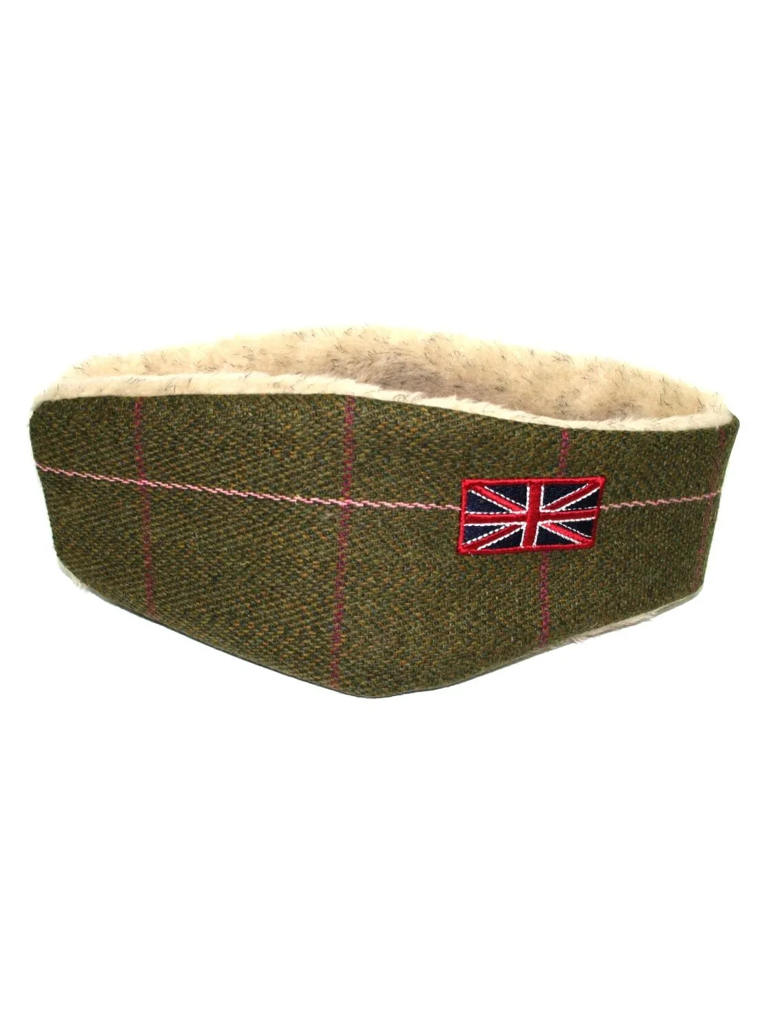 Shire Classic Womens Tweed Fur Lined Headbands