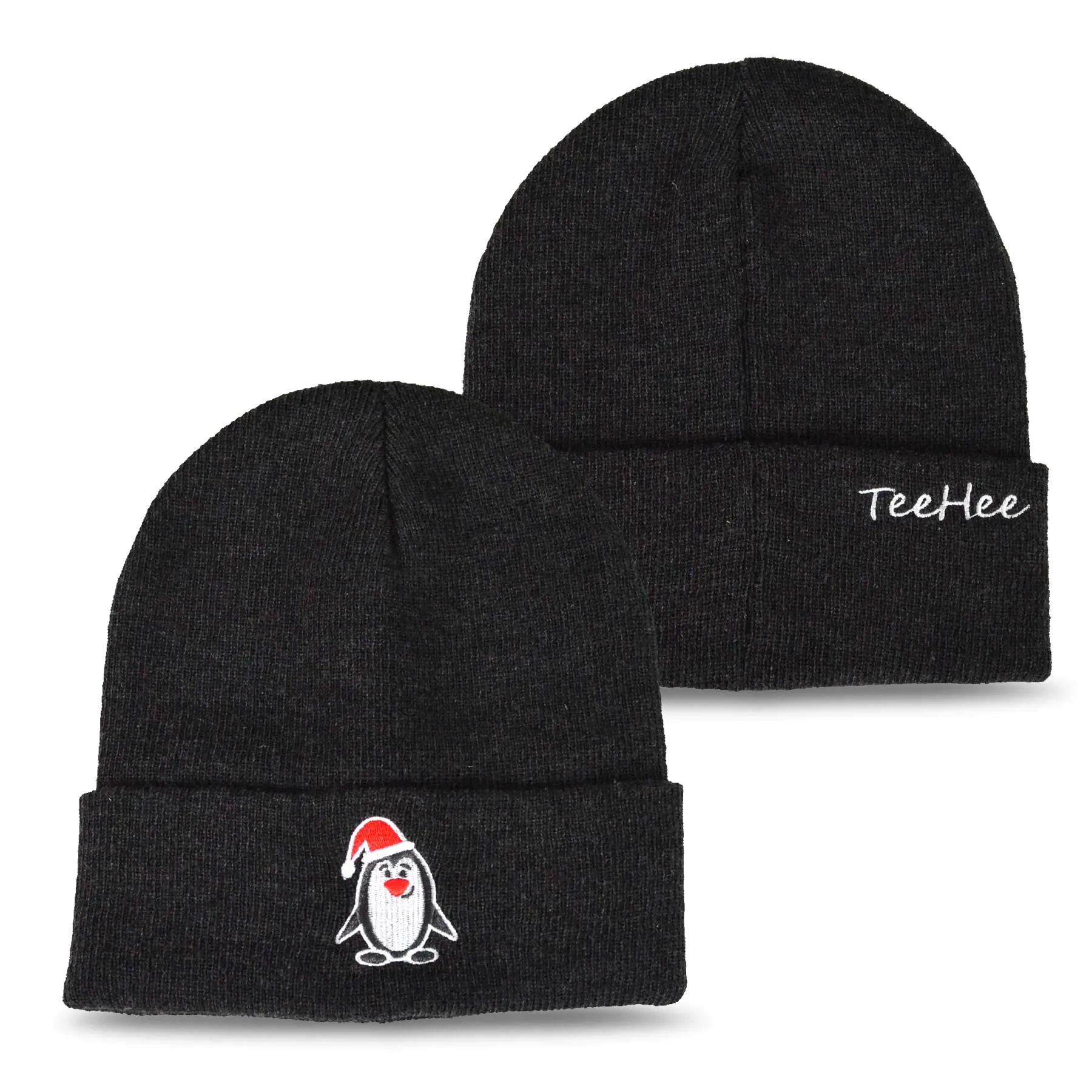 TeeHee Socks Unisex Holiday Acrylic Beanie 3-Pack (30002)