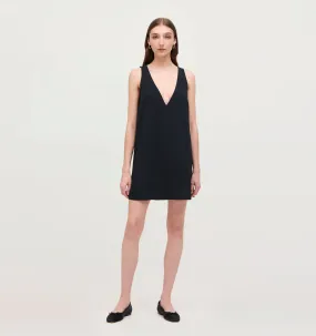 The Emma Dress - Black Crepe