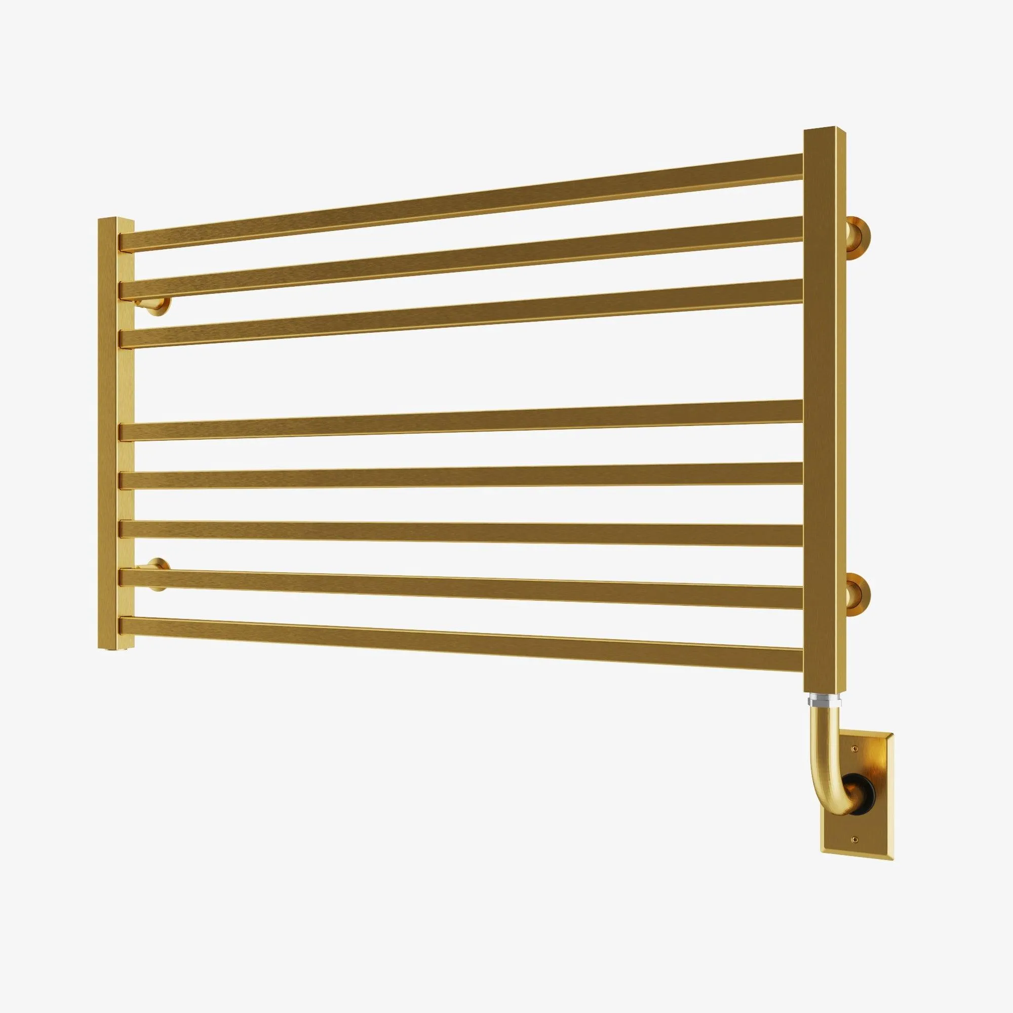 Tuzio Avento Hardwired or Plug in Towel Warmer - 35.5"w x 19"h