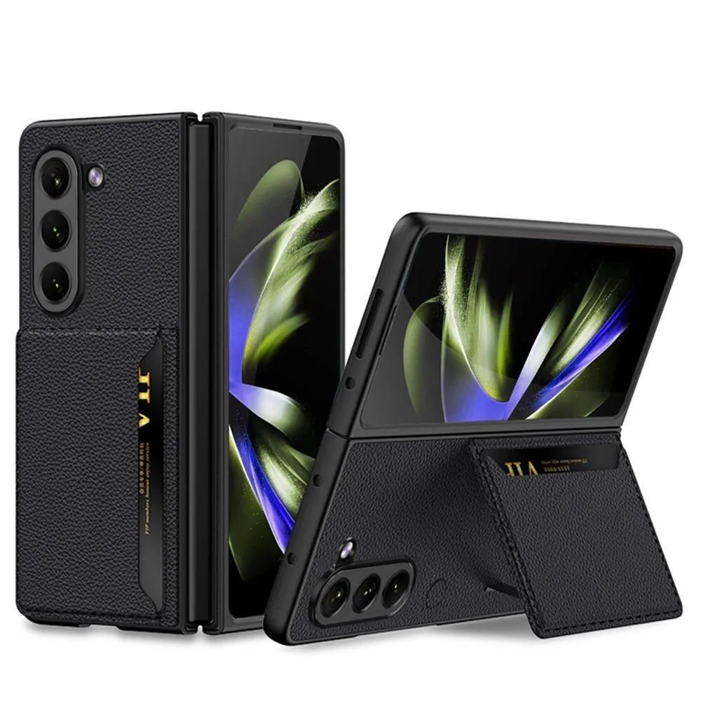 Velox Leather Case for Galaxy Z Fold 5 With Card Slot