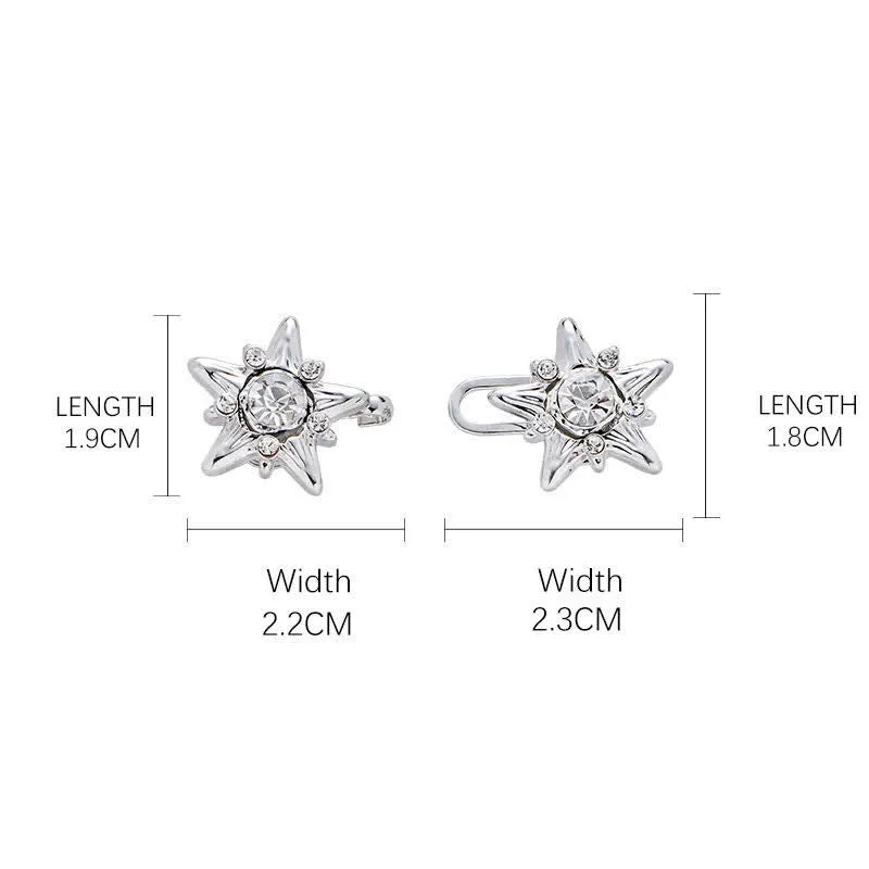 Women's Skarkling Five-Pointed Star Belt Clip